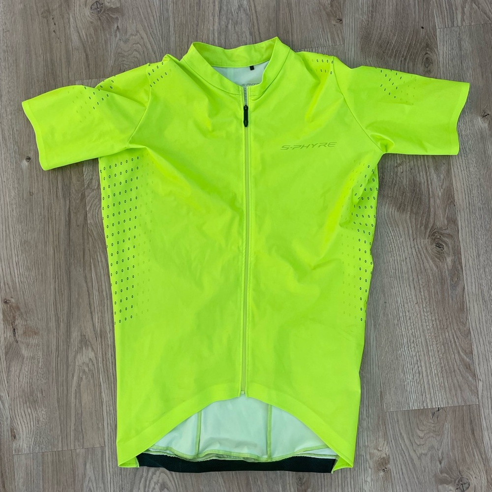Shimano Sphyre Neon Yellow Cycling Jersey